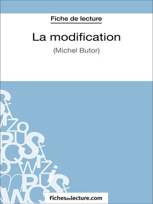 cover image of La modification